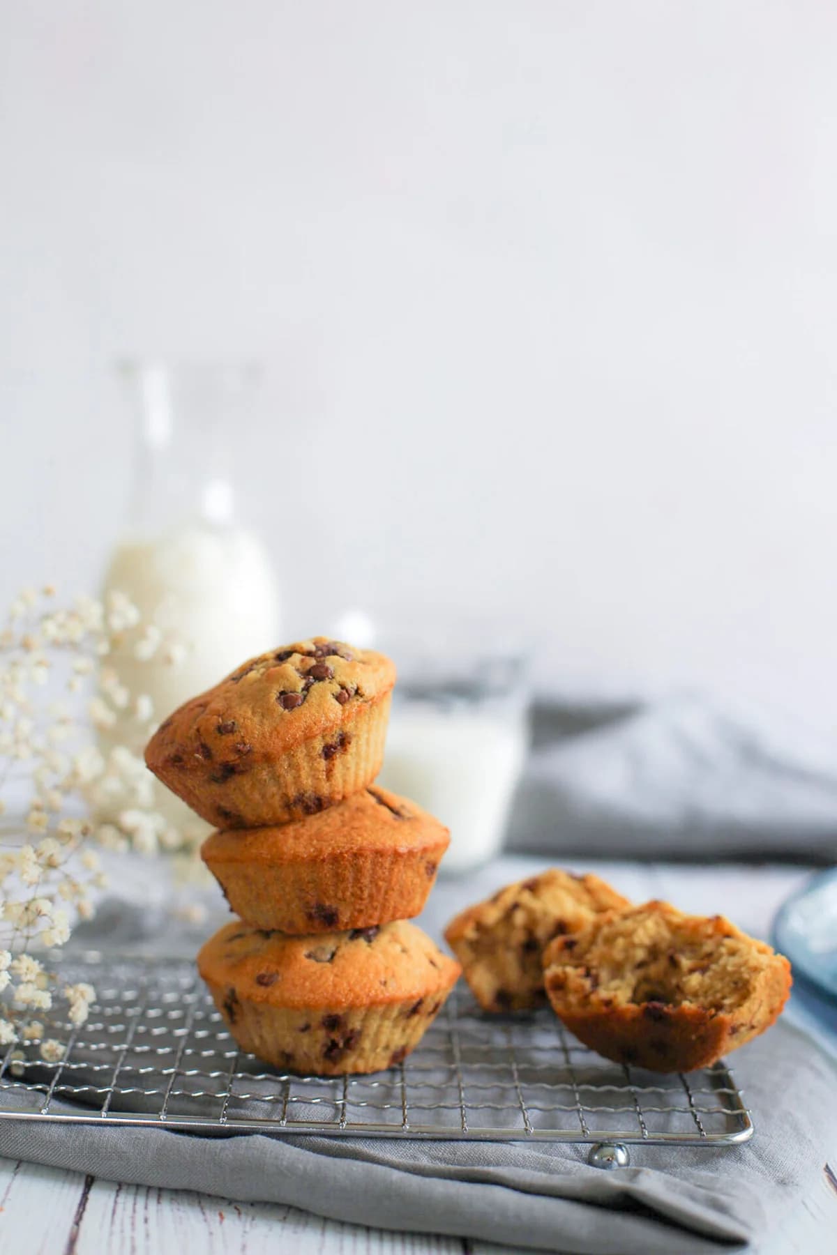 Banana & kaffi muffins
