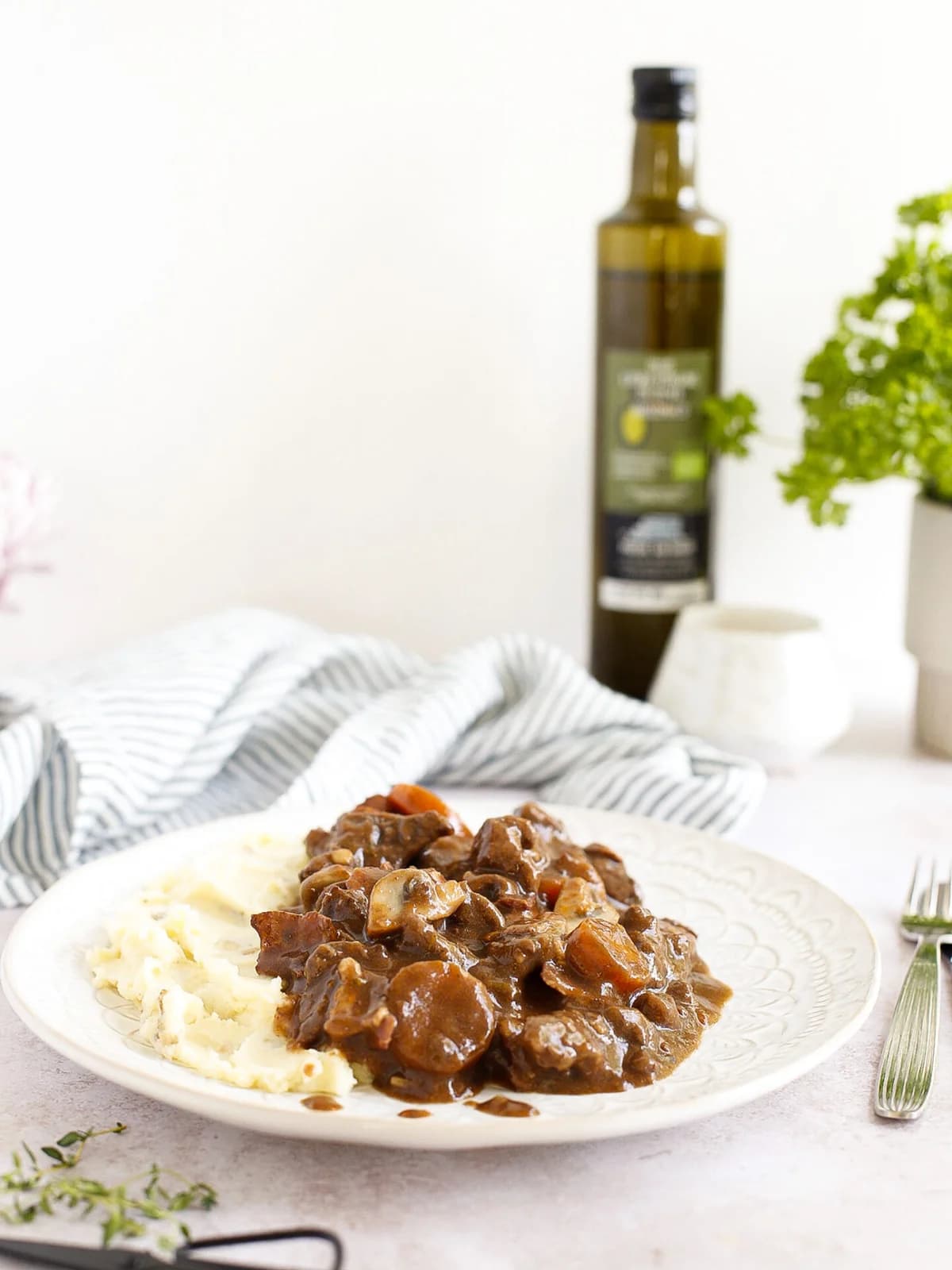 Beef bourguignon