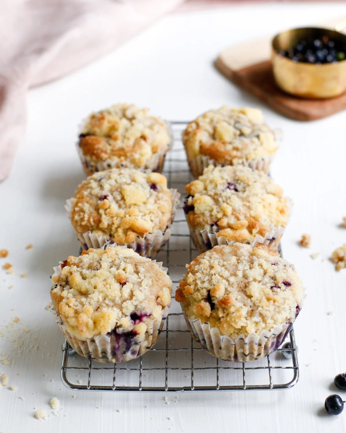 Bláberja muffins