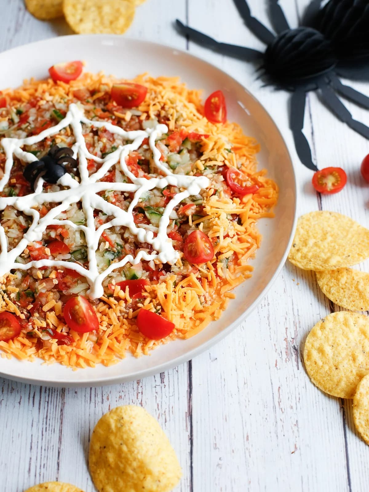 Fersk salsa dýfa