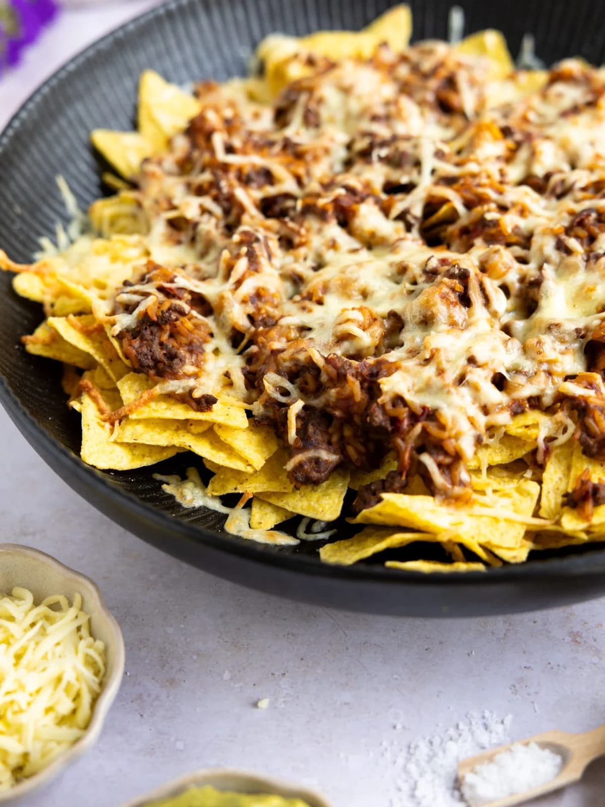 Matarmikið mexíkó nachos