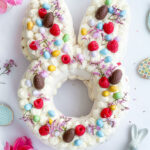 Bollakökur með lavender og hvítu súkkulaði og hunangs smjörkremi