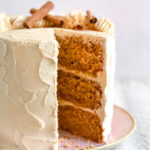 Bananakaka með súkkulaðikremi