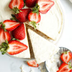 Fylltir vatnsdeigshringir (chouxnuts)