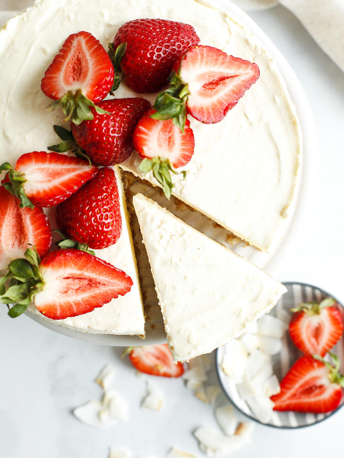 jógúrt kaka með hvítu súkkulaði