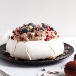 Fylltir vatnsdeigshringir (chouxnuts)