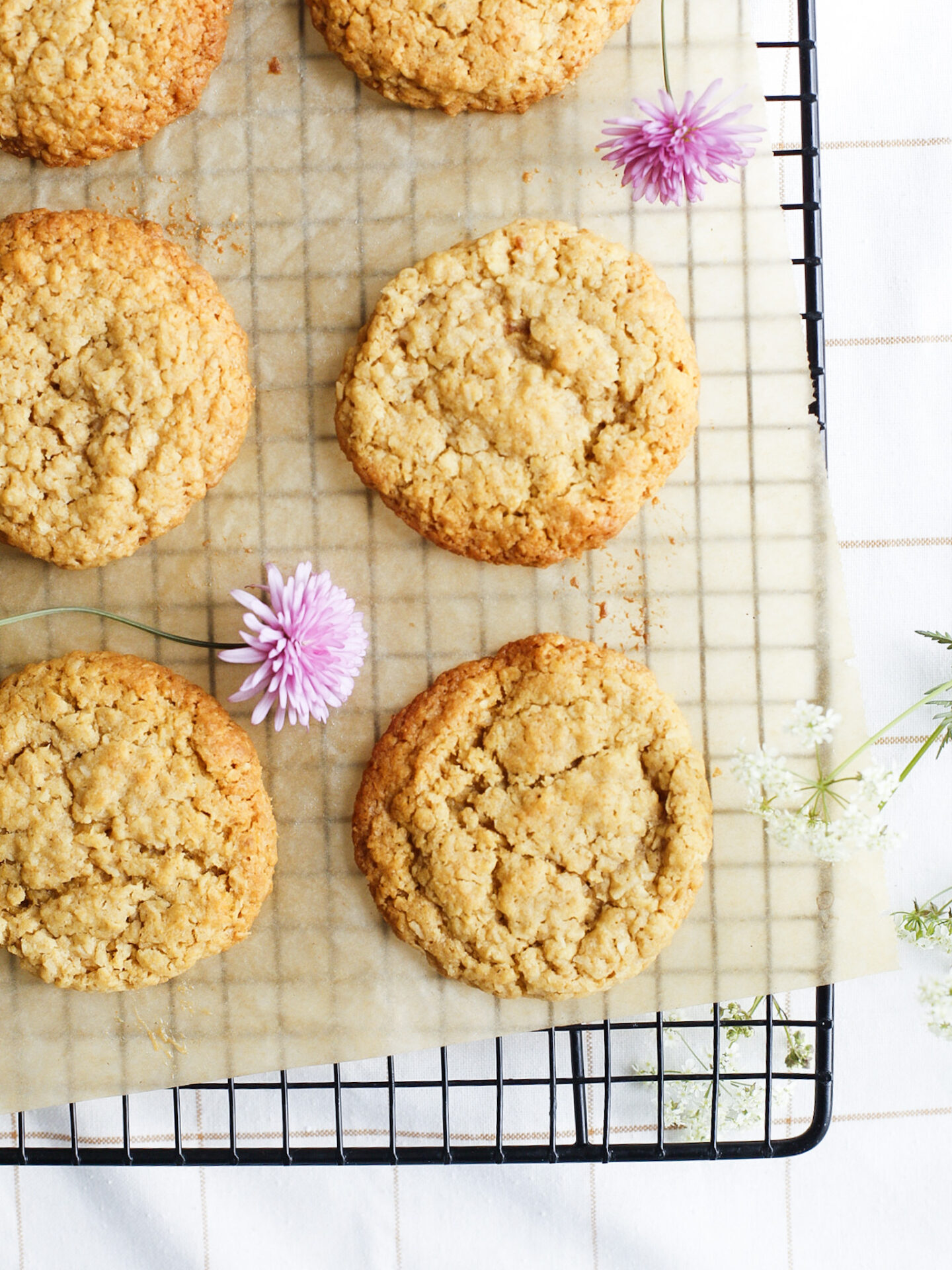 Kókos og hafrakökur