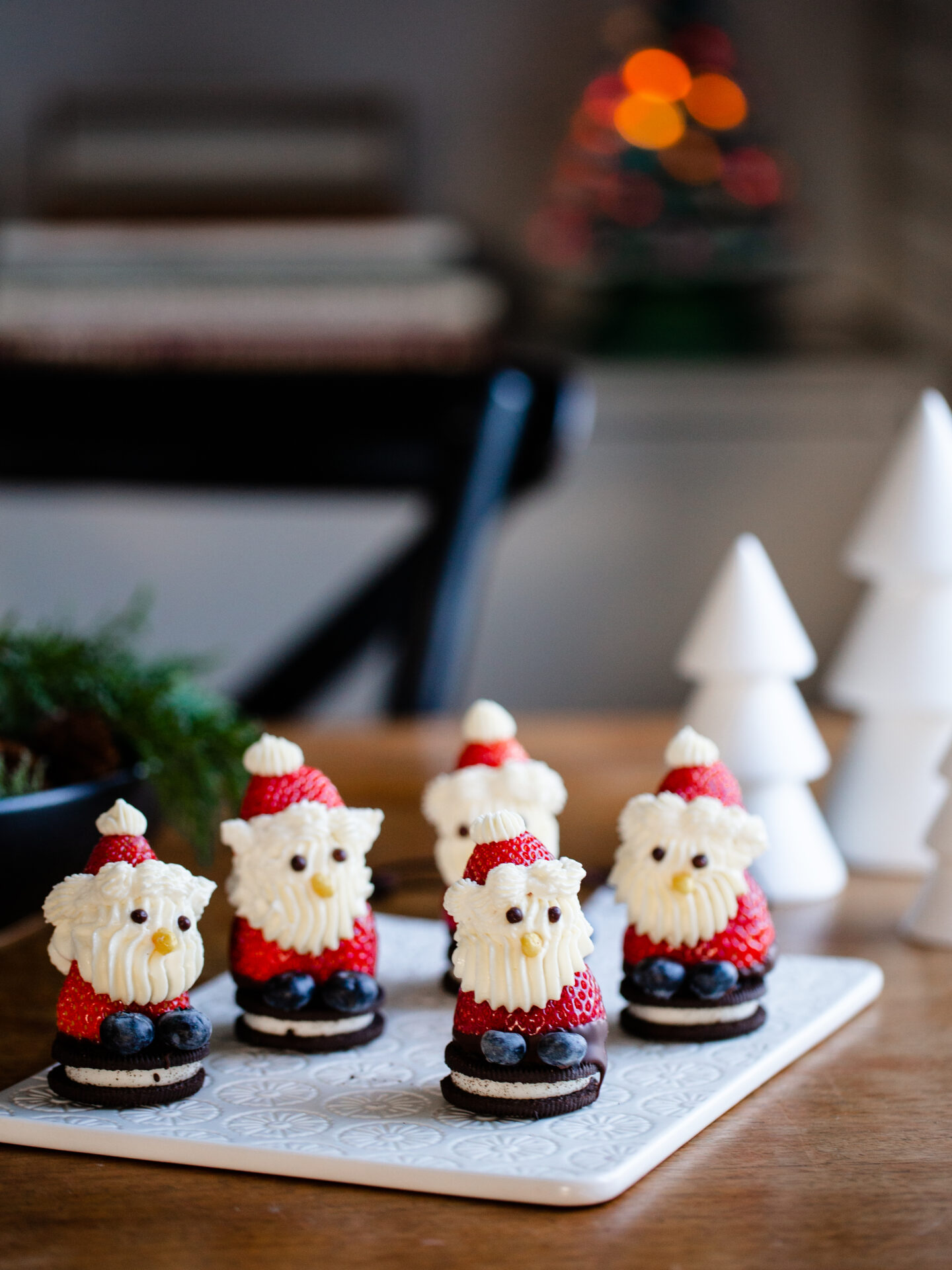 jarðaberja jólasveinar