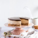 Litlar pavlovur með vanillu & berjum