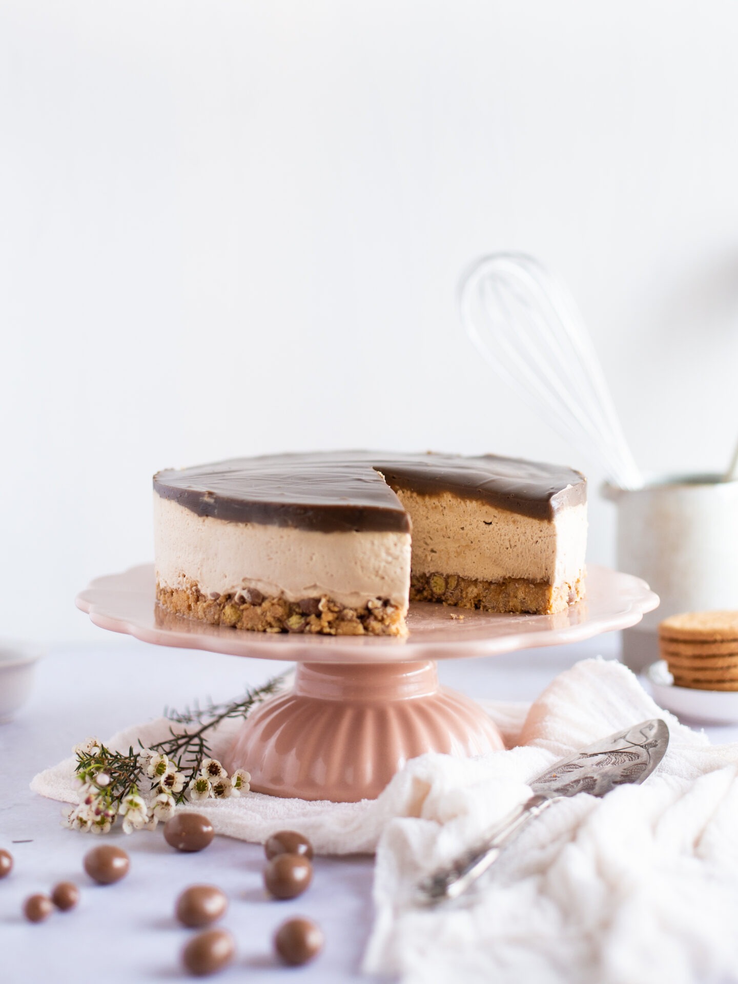 súkkulaði og lakkris ostakaka